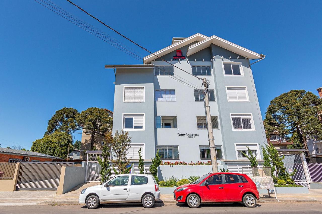 Apartamento DOM LUIS, bem no centro de Canela Exterior foto